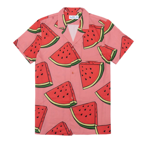 Pink Watermelon Hawaiian Shirt
