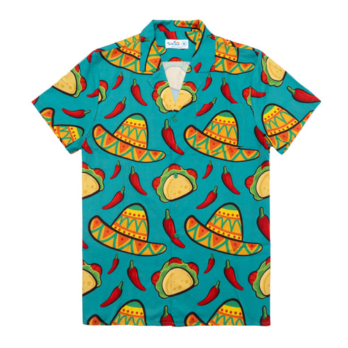 Taco Fiesta Mexican Hawaiian Shirt