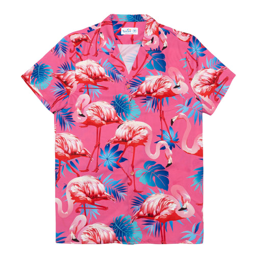 Pink Flamingo Hawaiian Shirt