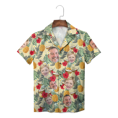 Pineapple and Coconut Cream Custom Hawaiian Shirt