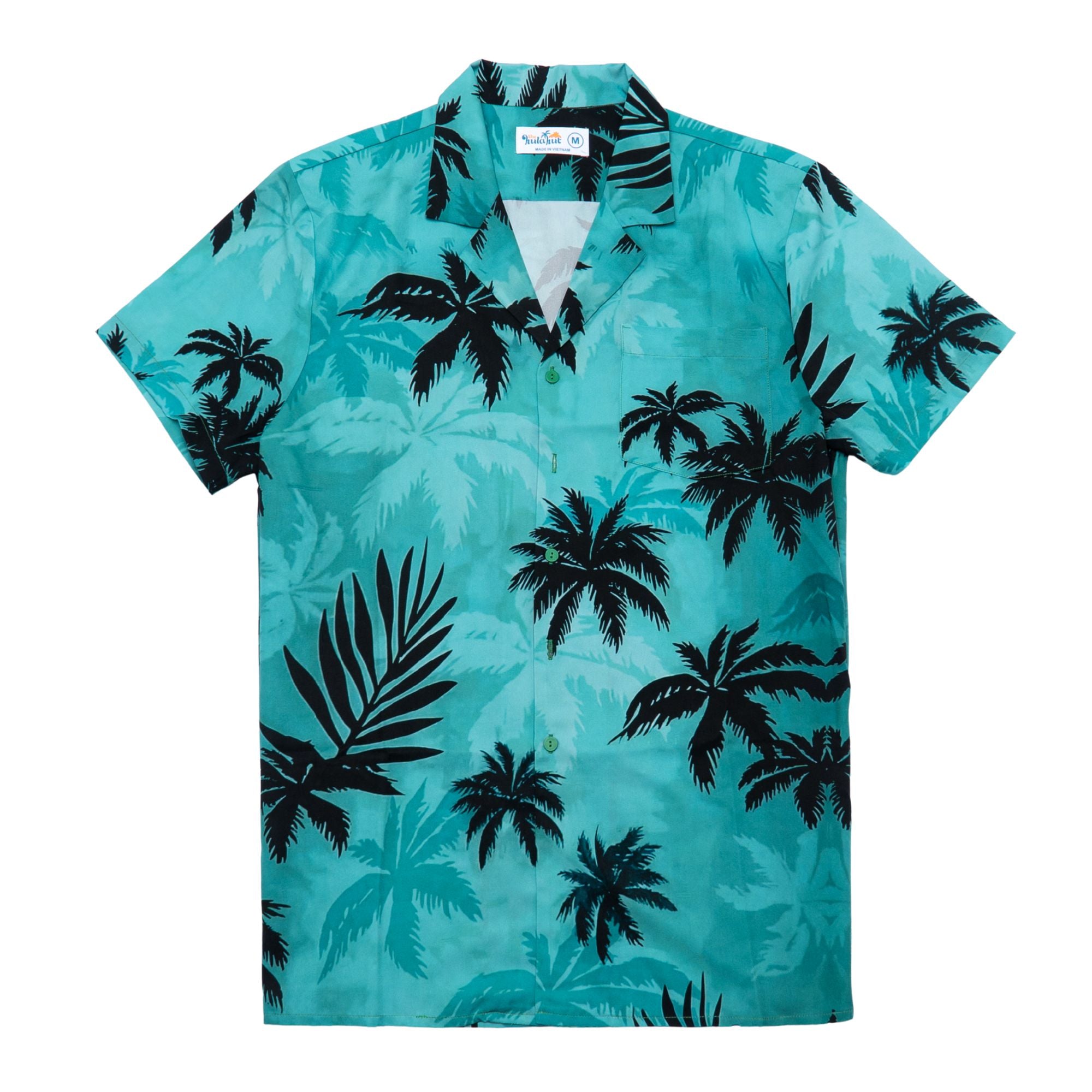 Mint Green Palm Hawaiian Shirt – The Hula Hut