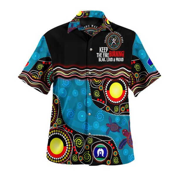 Naidoc Week River Tortoise Aboriginal Culture Art Custom Hawaiian Shirt