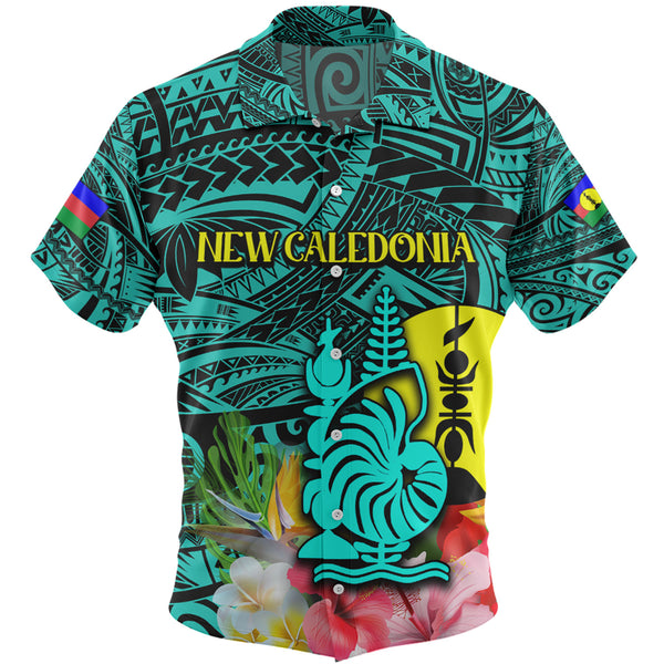New Caledonian Polynesian Tropical Style Hawaiian Shirt