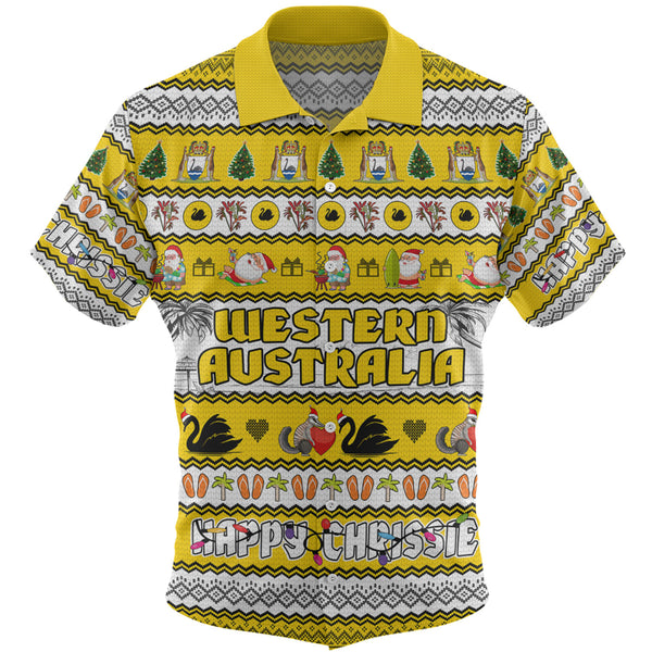 Western Australia Christmas Custom Hawaiian Shirt
