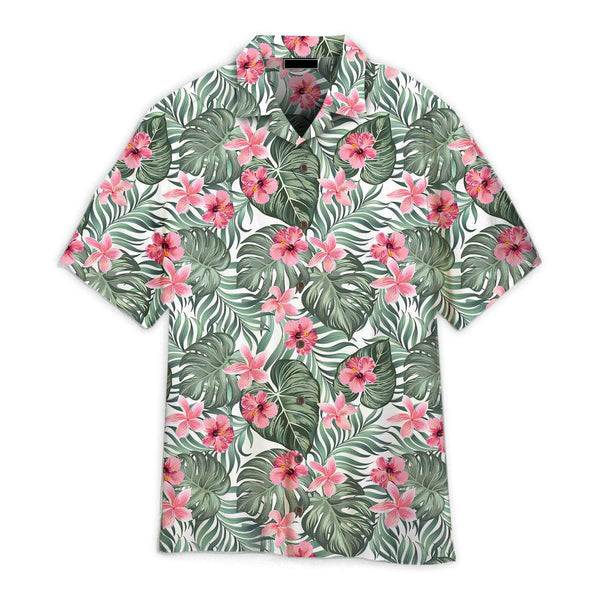 Blushing Hibiscus Retreat Hawaiian Shirt