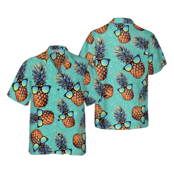 Chill Pineapple Shades Hawaiian Shirt