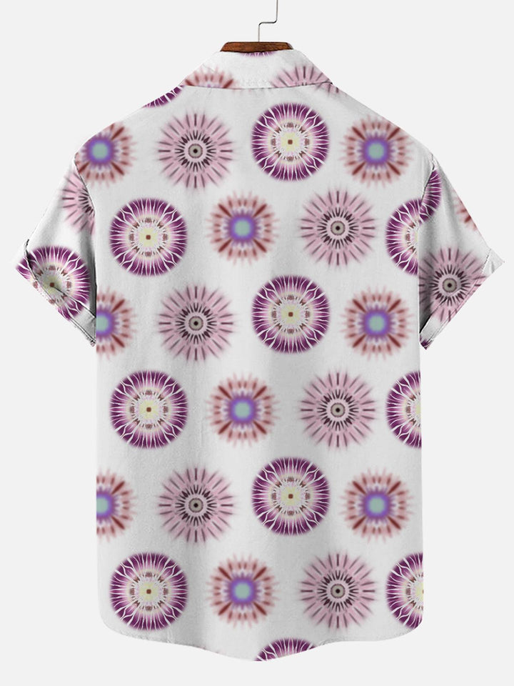 Citrus Delight Hawaiian Short Sleeve Shirt Back