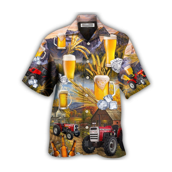 Farmhouse Beer Festivity Hawaiian Shirt