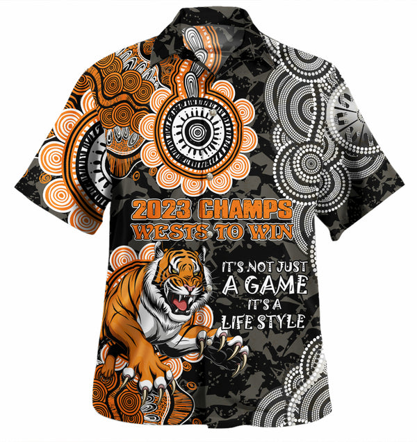 Show Your Stripes Tigers Custom Design Hawaiian Shirt