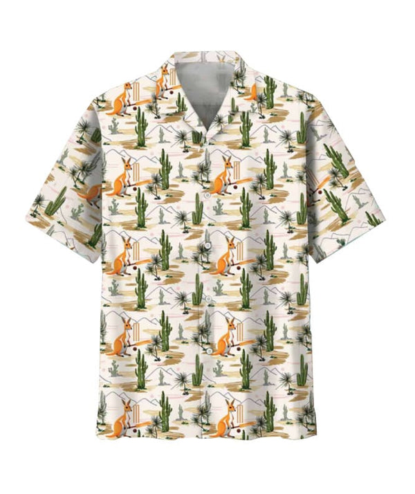Kangaroo Desert Drift Hawaiian Shirt