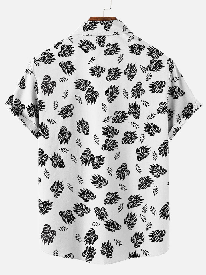 Lush Majesty Botanic Hawaiian Short Sleeve Shirt  Back