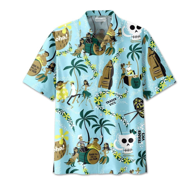 Tiki Island Party Hawaiian Shirt
